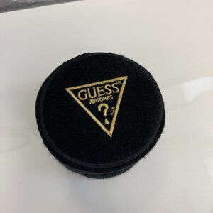 GUESS WATCHES TERRY CLOTH WATCH AND JEWELRY CASE